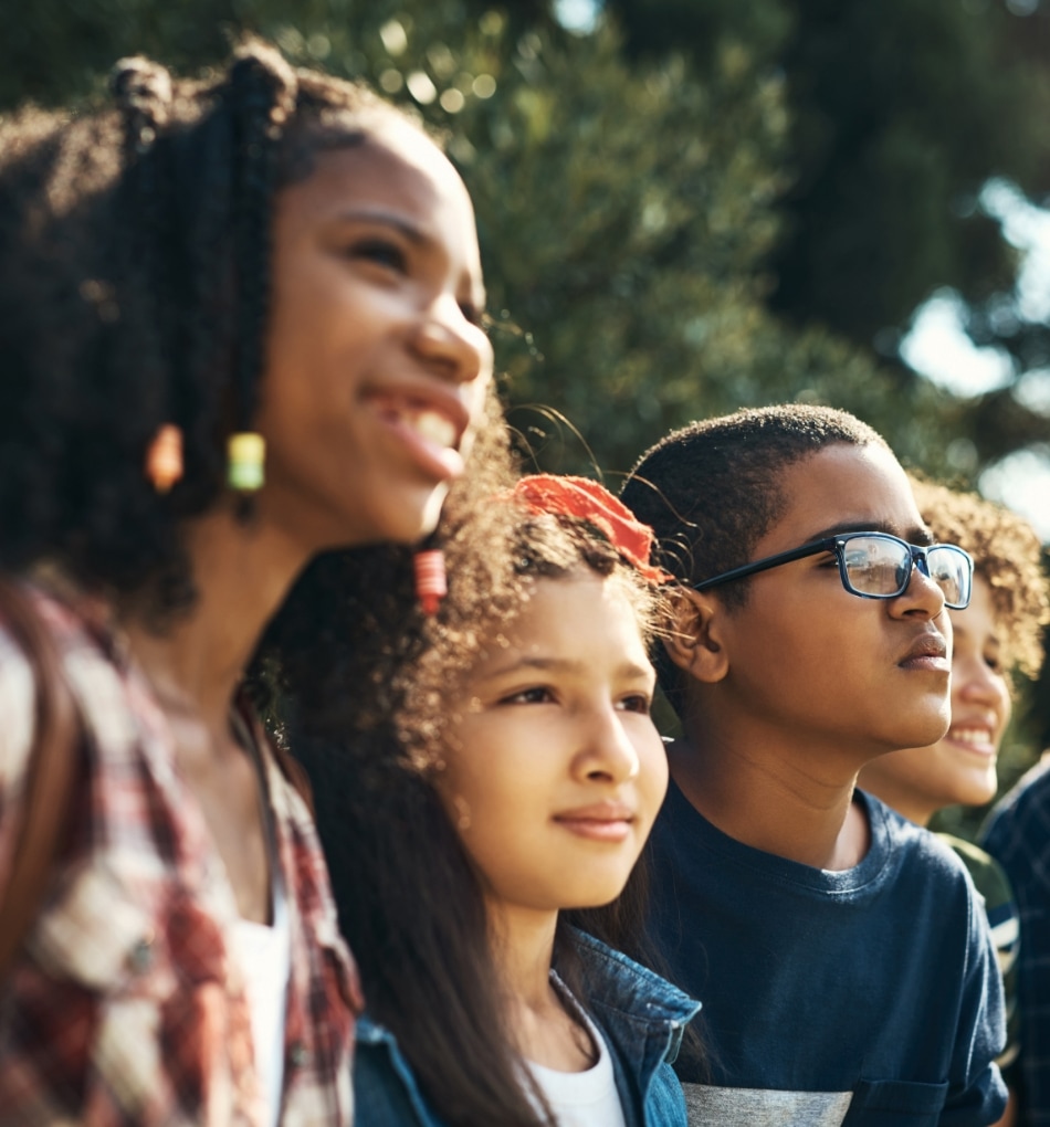 A group of young people